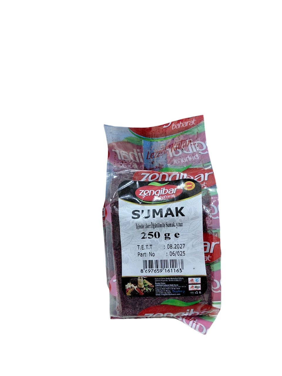 ZENGİBAR SUMAK 250 GR