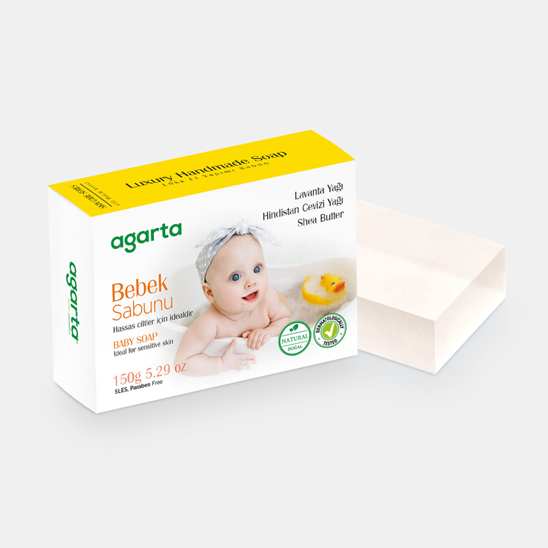 AGARTA DOĞAL CİLT BAKIM BEBEK SABUNU 150 GR.