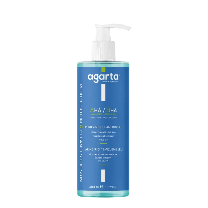 AGARTA YÜZ TEMİZLEME JELİ ARINDIRICI FERAHLATICI 400 ML