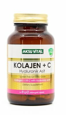 AKS KOLAJEN C HYALURONİK ASİT *60TABLET*