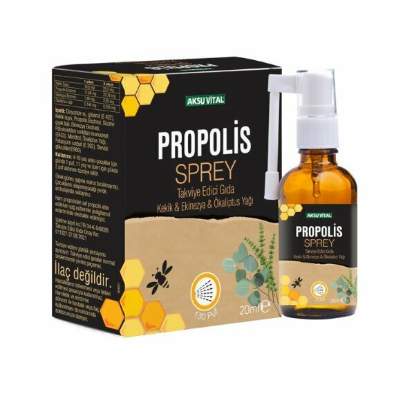 AKS PROPOLİSLİ BOĞAZ SPREYİ 20ML