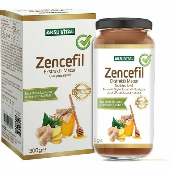 AKS ZENCEFİLLİ MACUNU 300 GR
