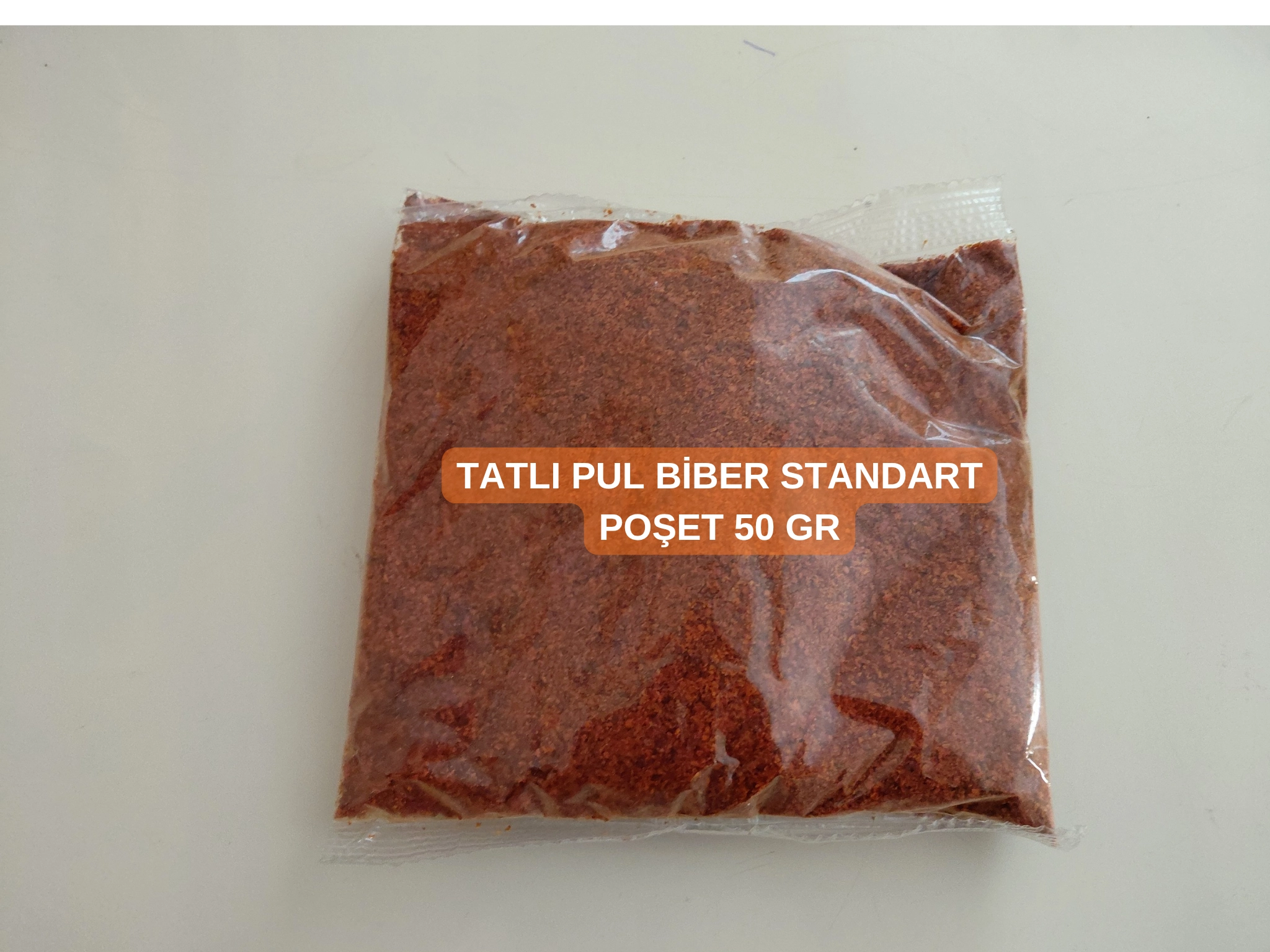 TATLI PUL BİBER STANDART POŞET 50 GR