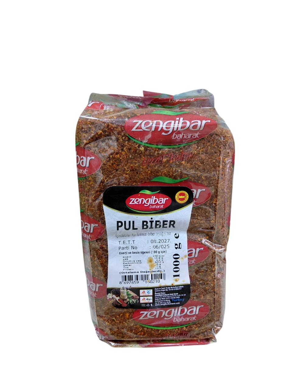 ZENGİBAR PUL BİBER *1000 GR*