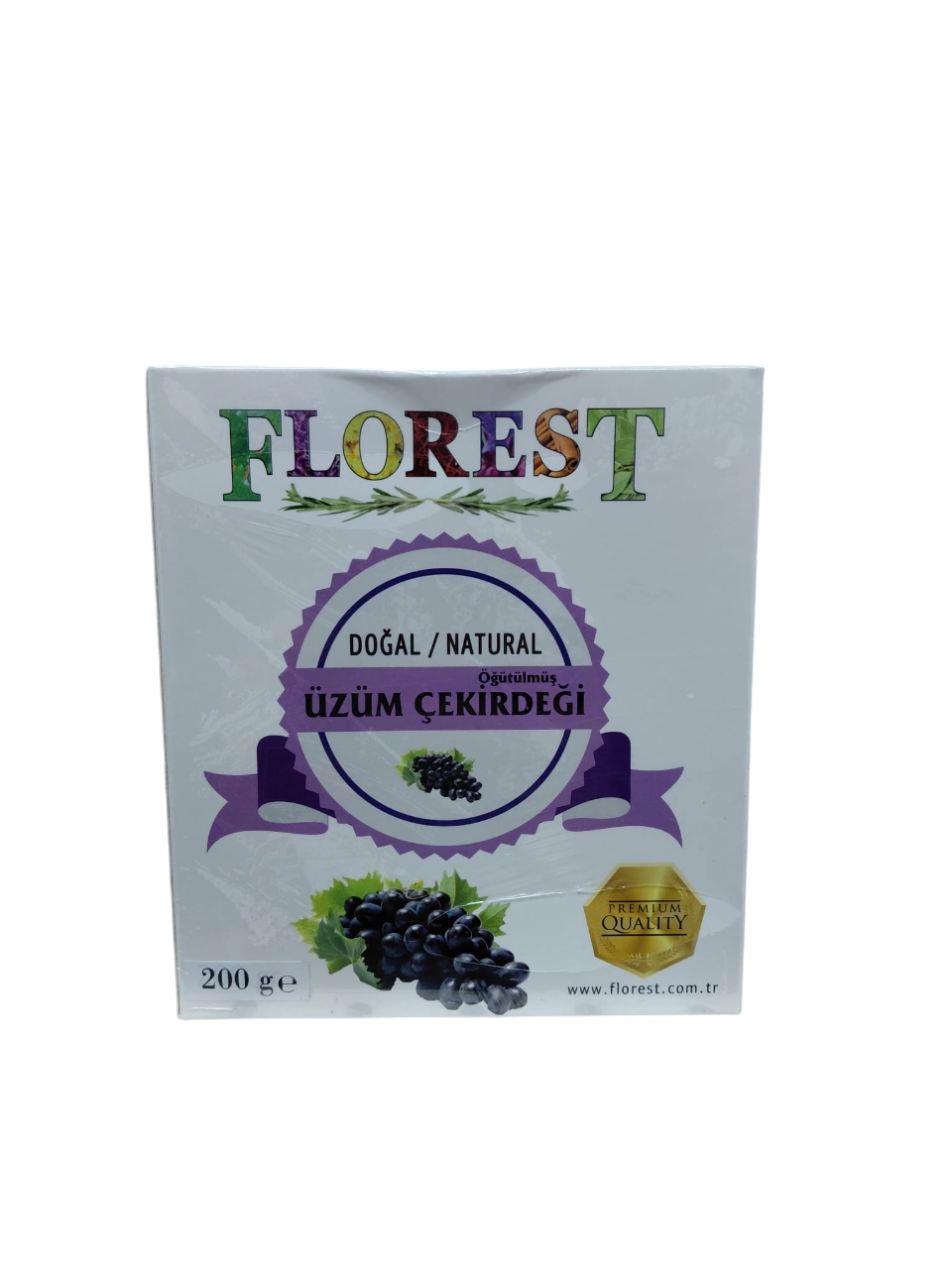 FLOREST ÖĞÜTÜLMÜŞ ÜZÜM ÇEKİRDEĞİ 200 GR