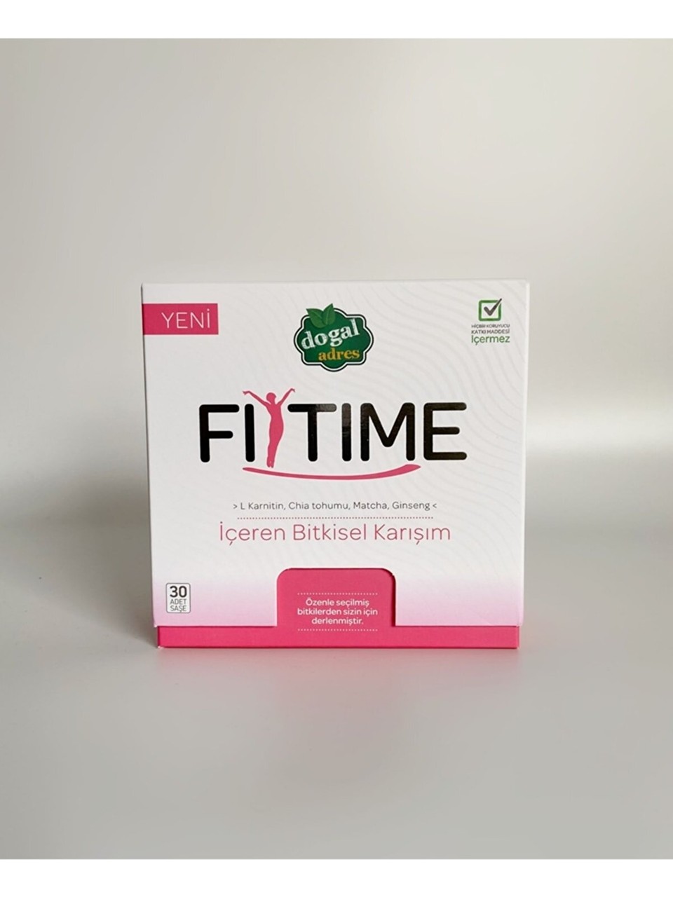 DOĞAL ADRES FİT TİME (30 ADET ŞASE) 60 GR