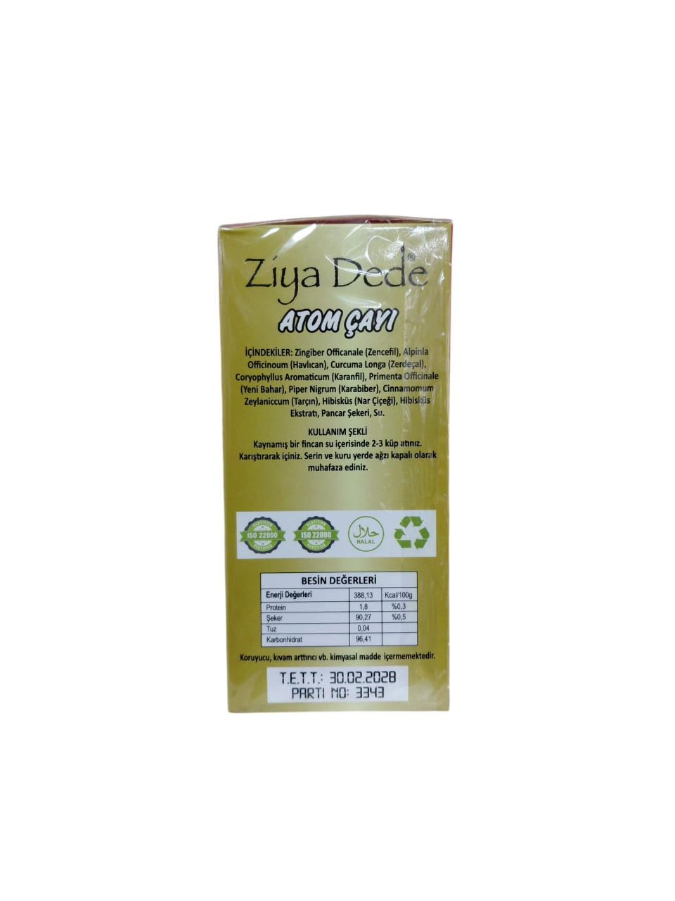 ZİYA DEDE ATOM ÇAYI 150 GR