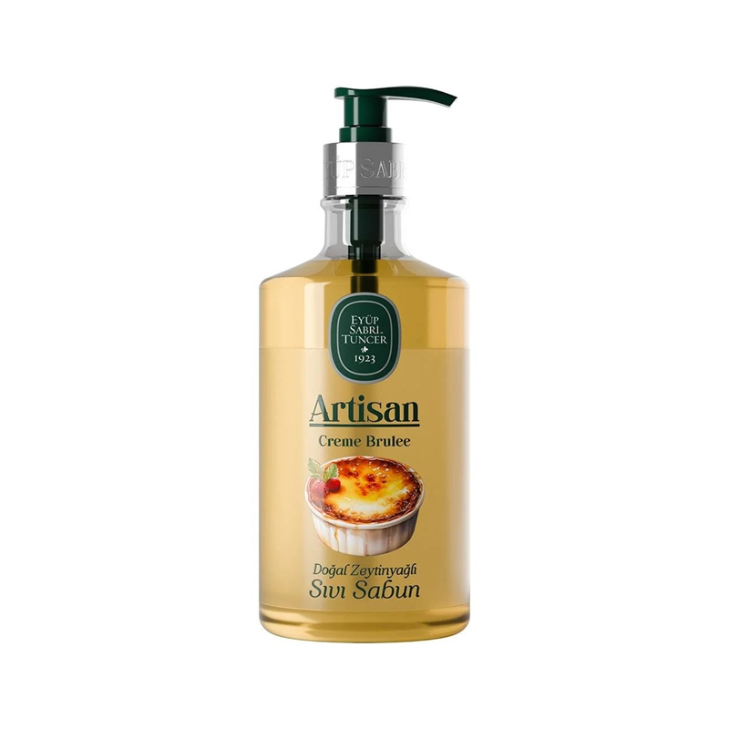 EST ARTISAN ZEYTİNYAĞLI SIVI SABUN CREME BRULEE 600 ML