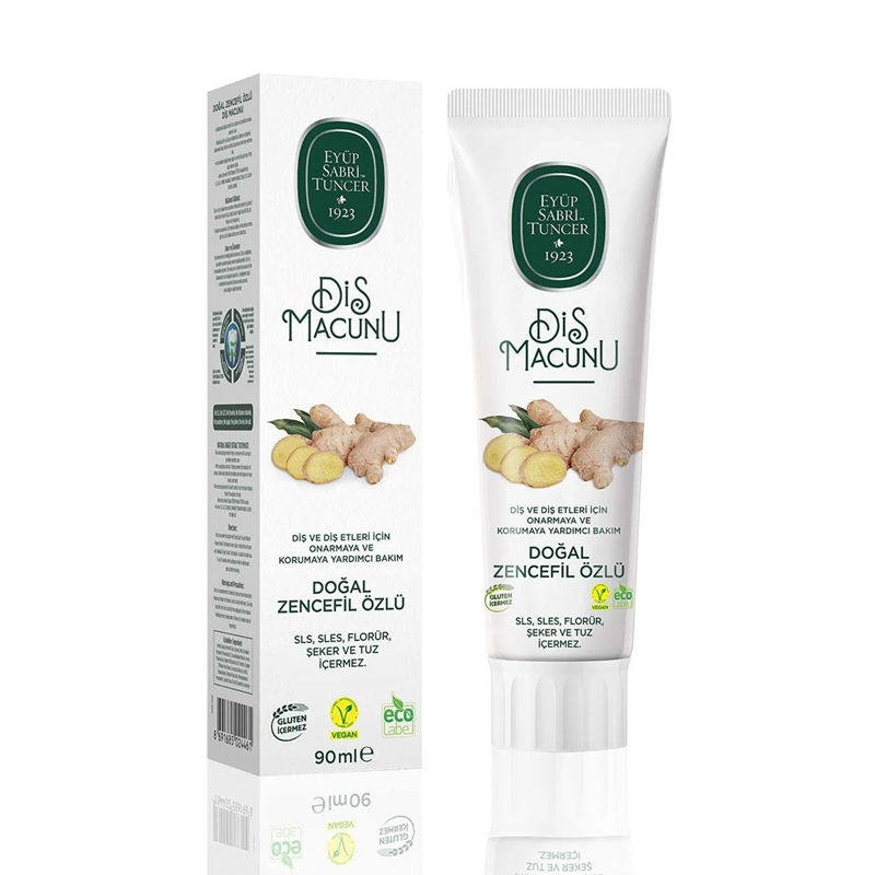EST DOĞAL ZENCEFİL ÖZLÜ DİŞ MACUNU 90 ML