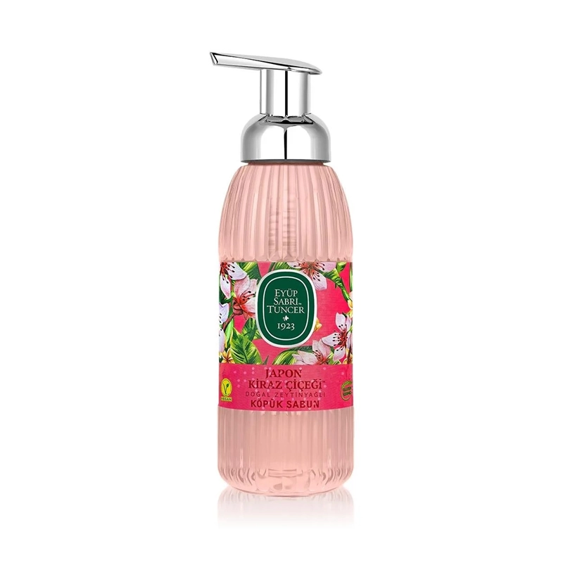 EST DOĞAL ZEYTİNYAĞLI KÖPÜK SABUNU JAPON KİRAZ ÇİÇEĞİ 500 ML