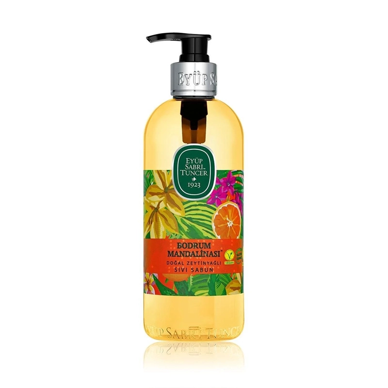 EST DOĞAL ZEYTİNYAĞLI SIVI SABUN BODRUM MANDALİNASI 500 ML PET ŞİŞE