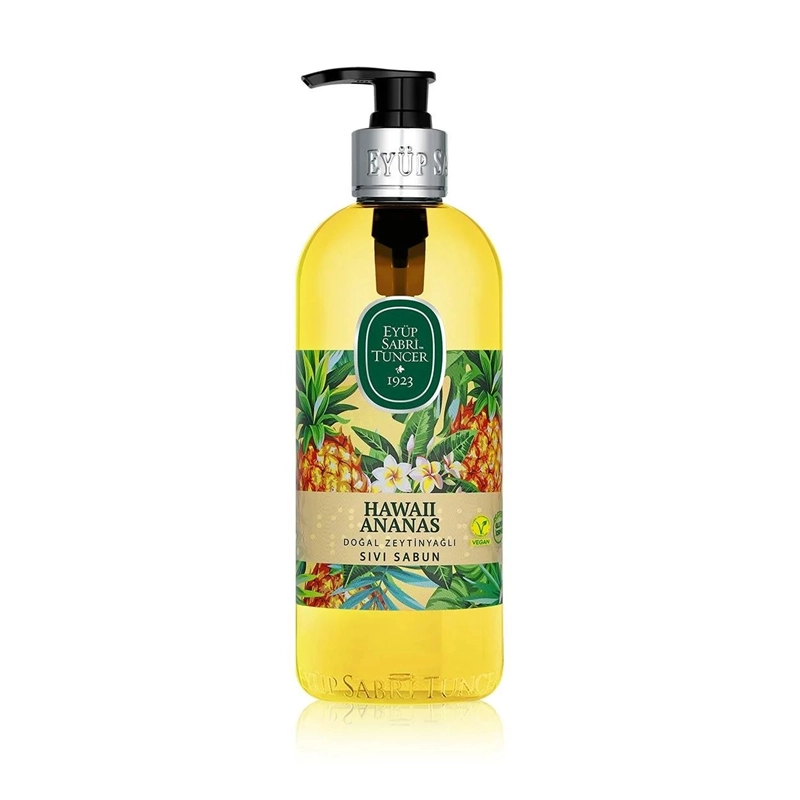 EST DOĞAL ZEYTİNYAĞLI SIVI SABUN HAWAI ANANAS 500 ML PET ŞİŞE