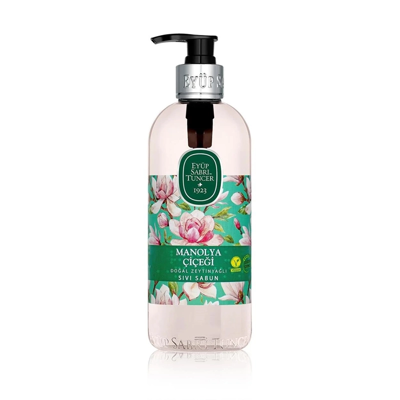 EST DOĞAL ZEYTİNYAĞLI SIVI SABUN MANOLYA ÇİÇEĞİ 500 ML PET ŞİŞE