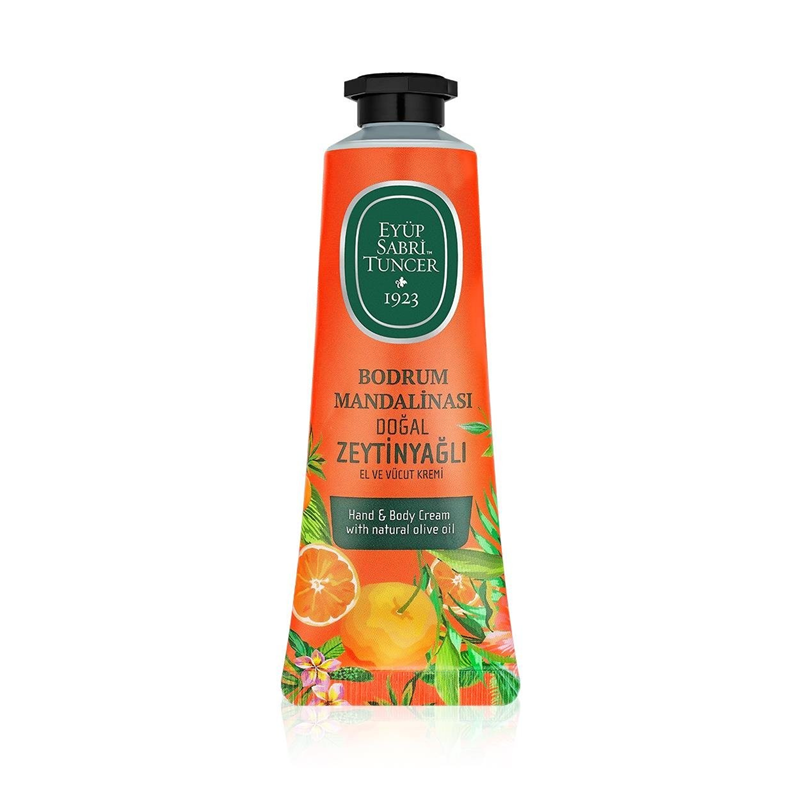 EST EL VE VÜCUT KREMİ ZEYTİNYAĞLI BODRUM MANDALİNA TÜP 50 ML