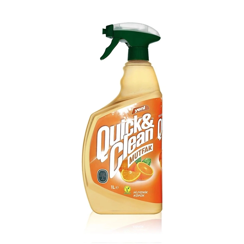 EST QUICK  CLEAN YÜZEY TEMİZLEYİCİ PORTAKAL YAĞLI KÖPÜK 1 LT- MUTFAK