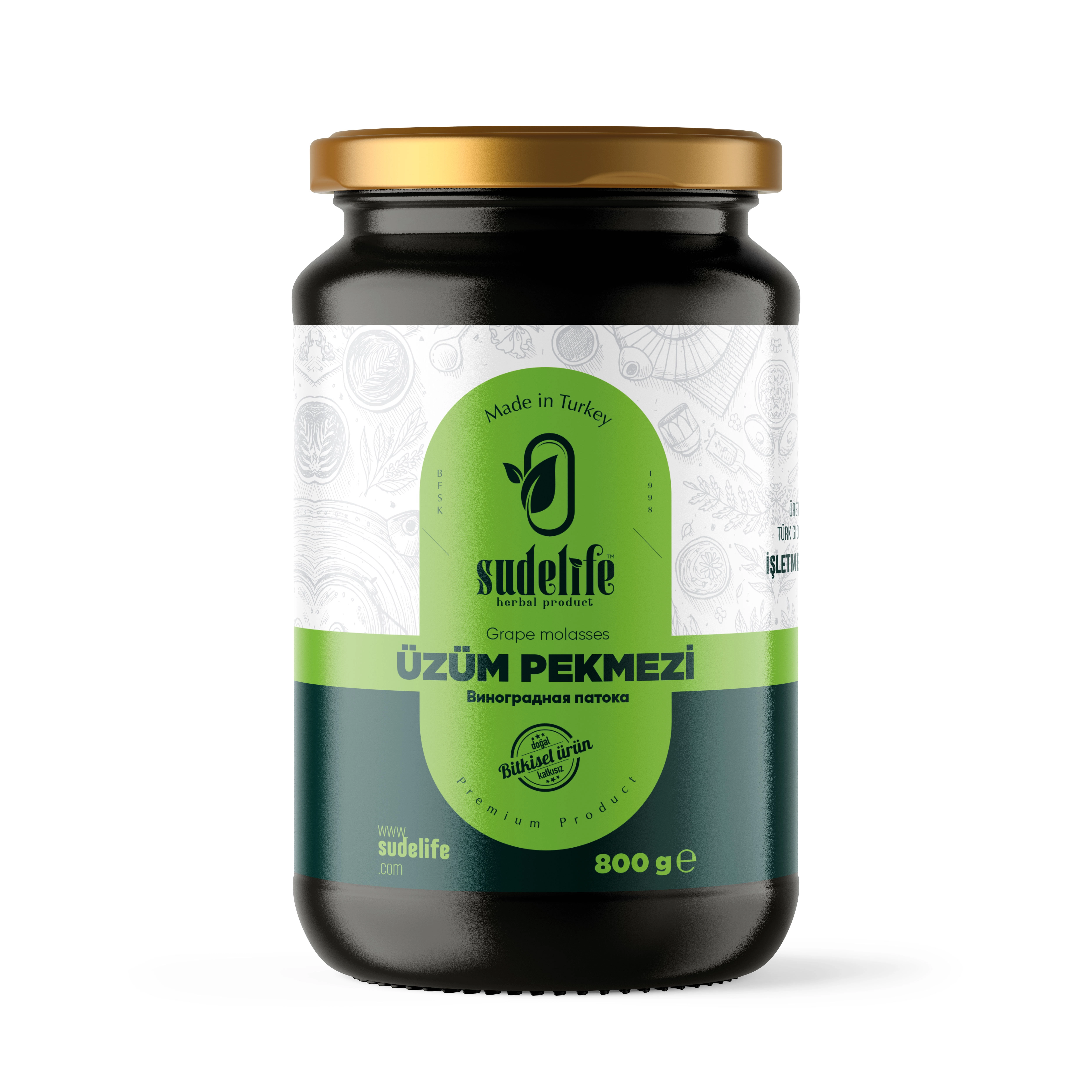 FATİH SUDE ÜZÜM PEKMEZİ 800 g