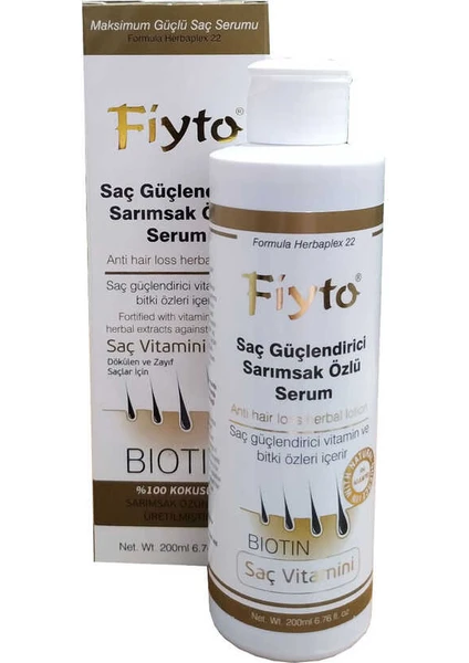 FİYTO SAÇ LOSYONU (SARIMSAKLI) 200 ML