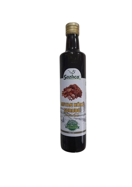 SAZLICA MEYAN KÖKÜ ŞURUBU 500 ML