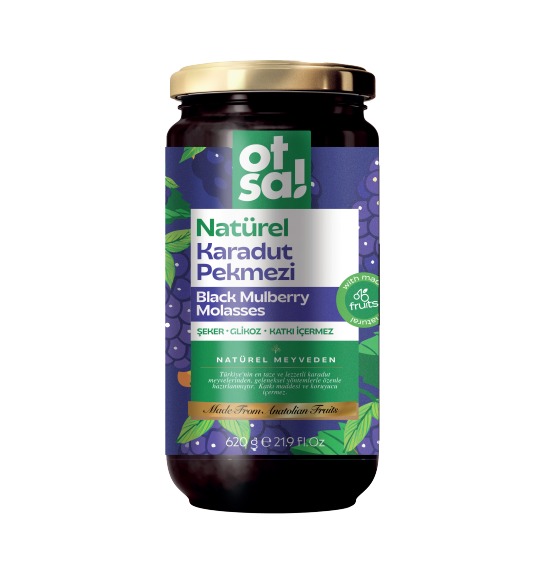 OTSA NATÜRAL KARADUT PEKMEZİ 620 G.