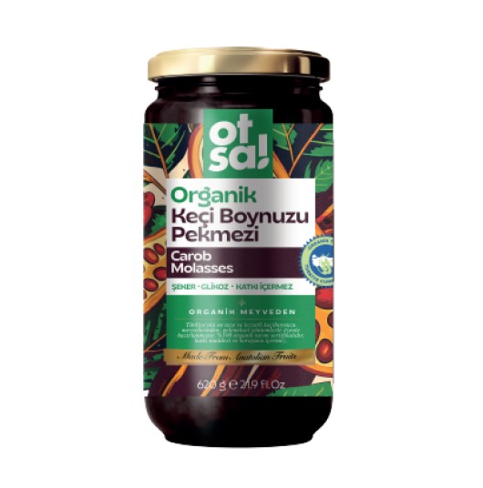 OTSA ORGANİK KEÇİBOYNUZU PEKMEZİ 620 G.