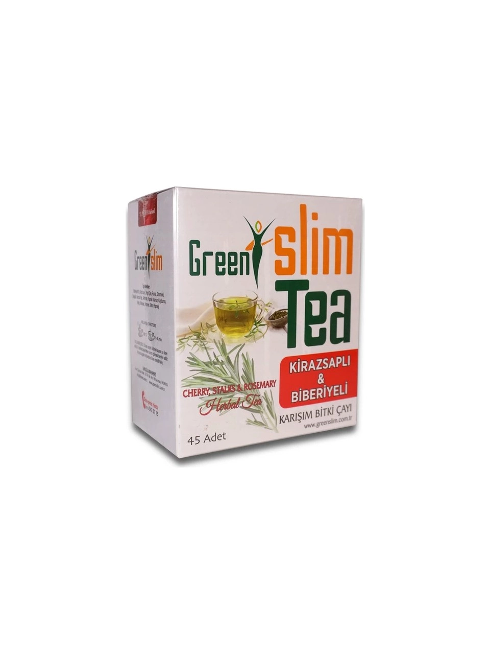 GREEN SLİM KİRAZ SAPLI & BİBERİYELİ 45’Lİ