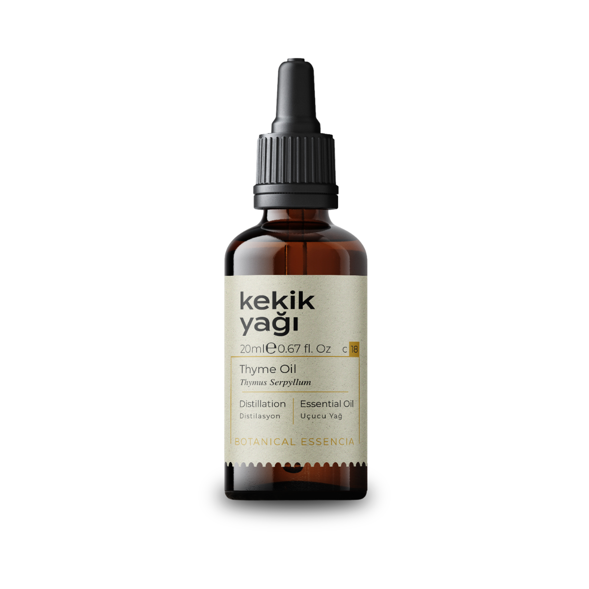 GREENLABEL KEKİK YAĞI 20 ML. (DİSTİLASYON)