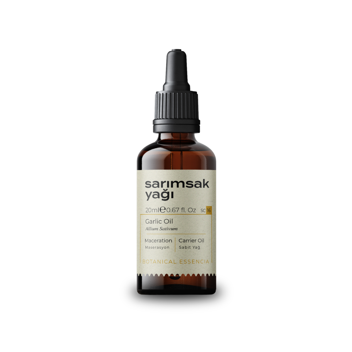 GREENLABEL SARIMSAK YAĞI 20 ML. (SOĞUK SIKIM)