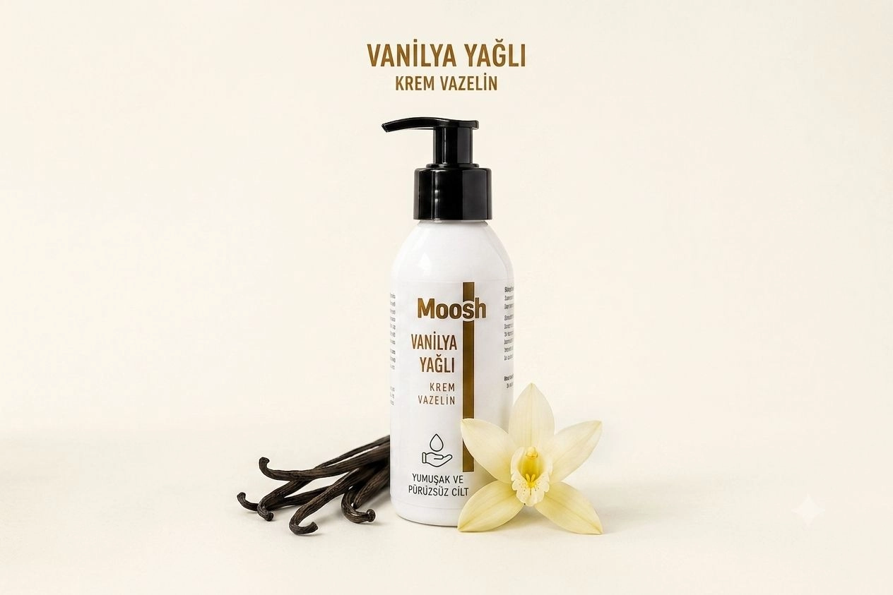 MOOSH KREM VAZELİN VANİLYA YAĞLI 100 G.