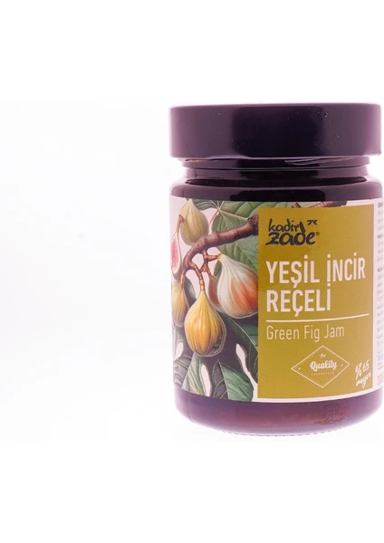 KADİRZADE YEŞİL İNCİR REÇELİ 350 GR