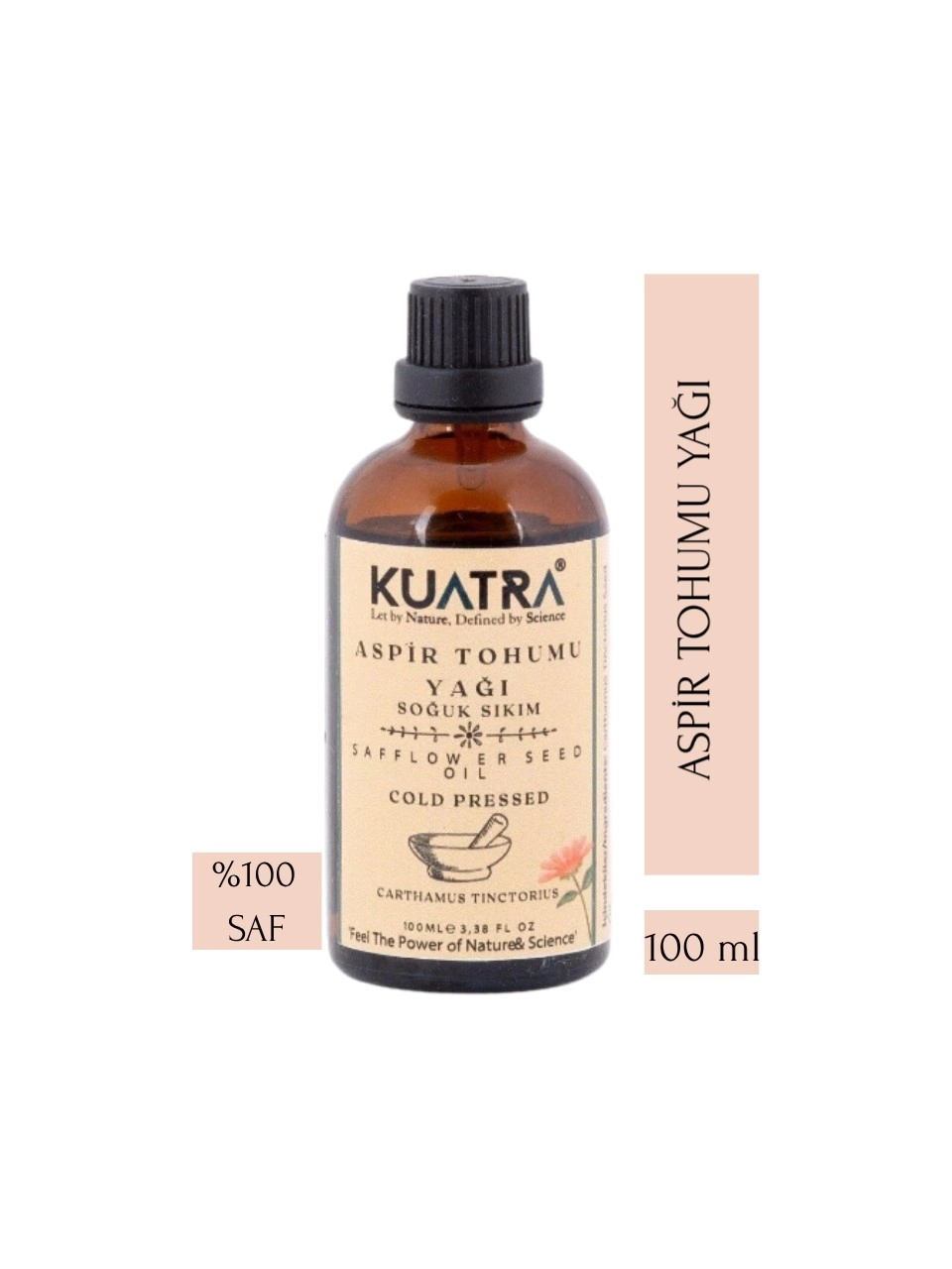 KUATRA ASPİR TOHUMU SABİT YAĞI 100 ML.
