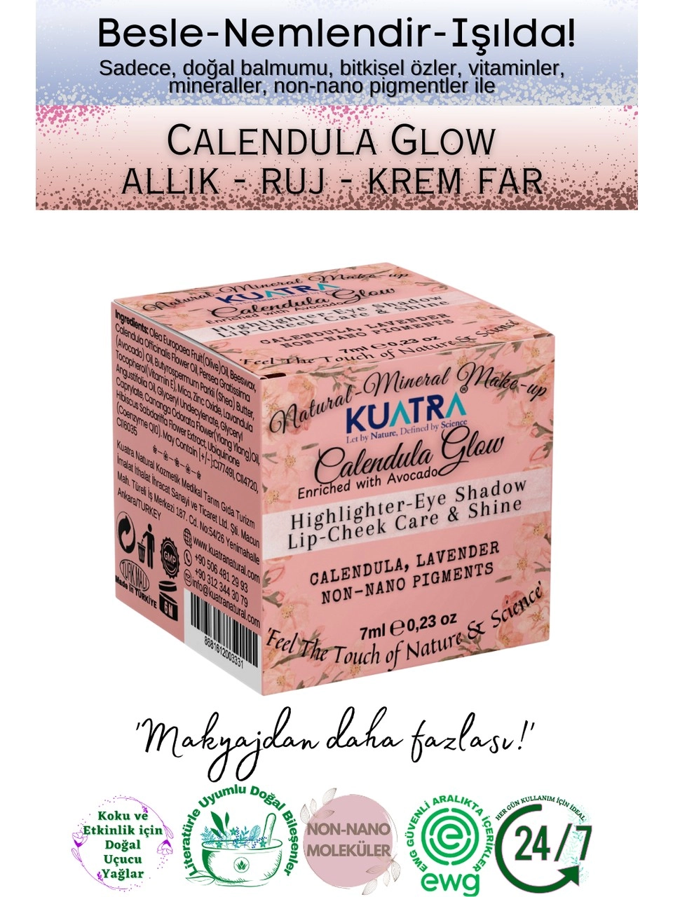 KUATRA CALENDULA GLOW 7 ML