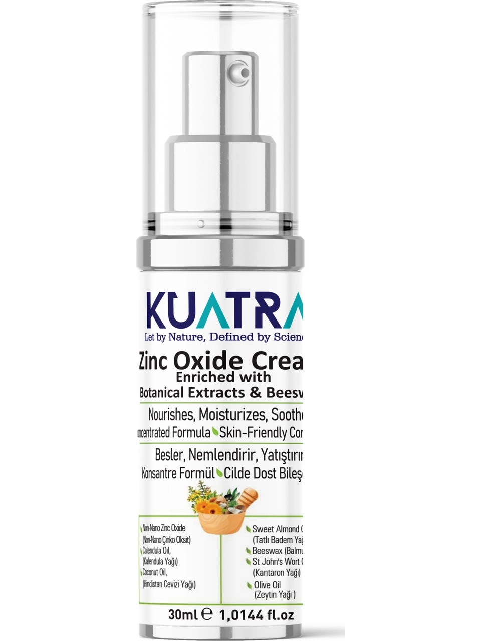KUATRA ÇİNKO OKSİT KREM (PİŞİK ÖNLEMEYE YARDIMCI)