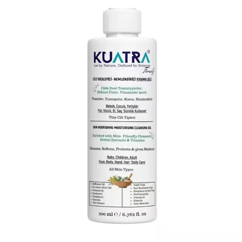 KUATRA NEM. BES. TEMİZLEME JELİ 200 ML (KOKUSUZ)