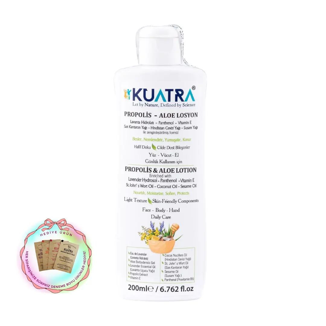 KUATRA PROPOLİS - ALOE VERA LOSYON 200 ML
