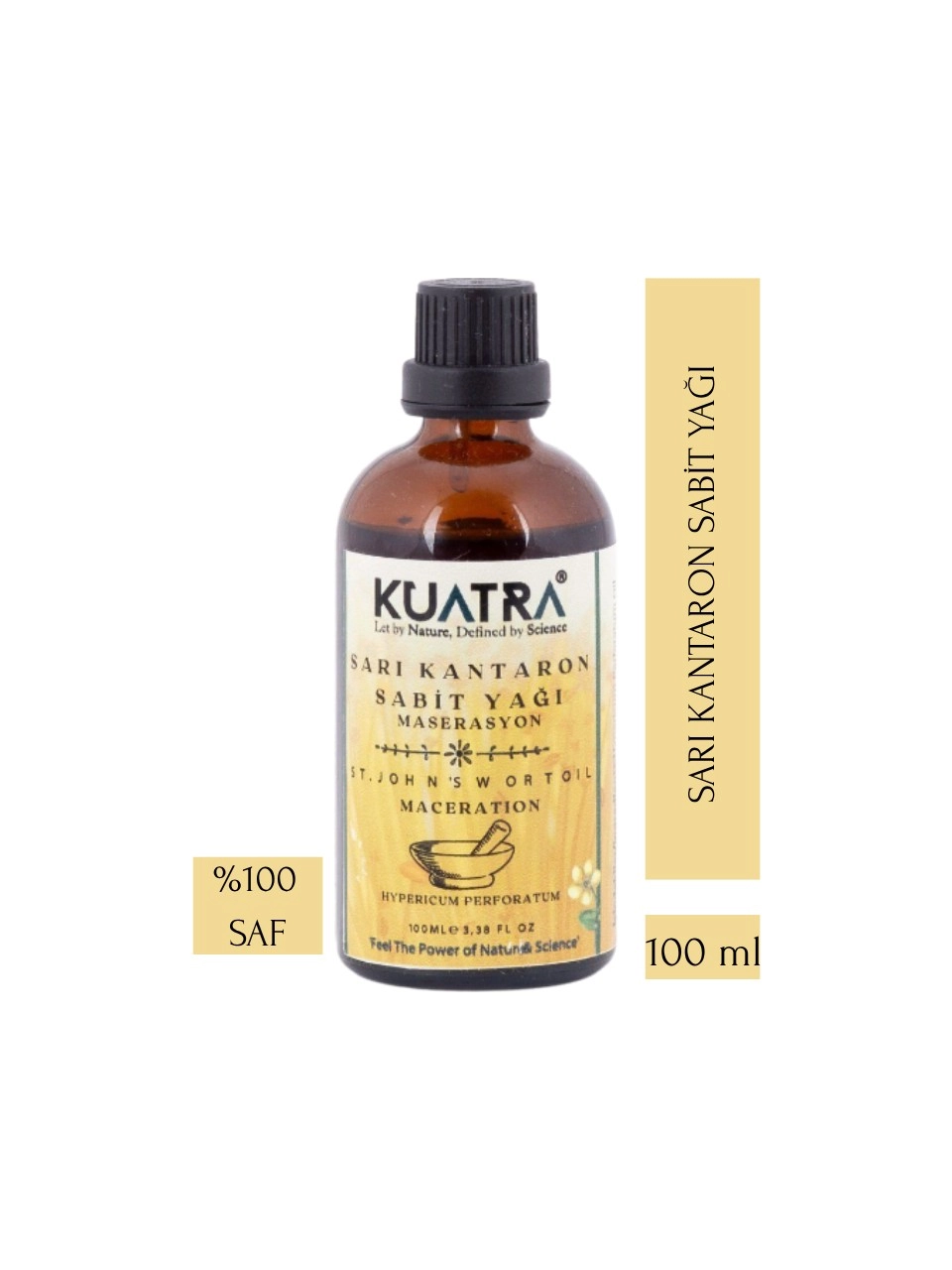 KUATRA SARI KANTARON SABİT YAĞI 100 ML.