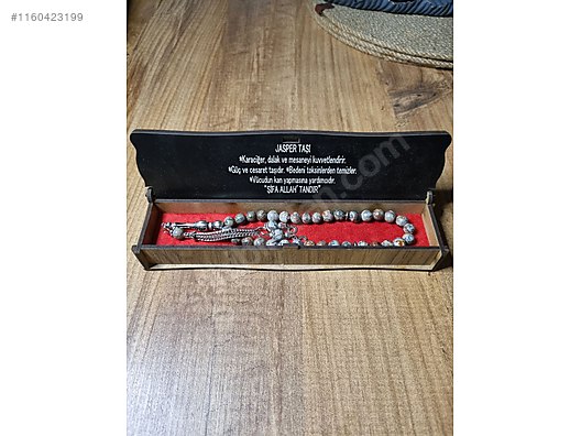 KUTULU 33 LÜ TESBİH JASPER