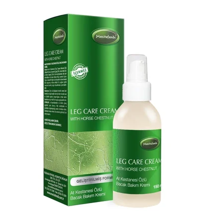 MECİTEFENDİ AT KESTANESİ ÖZLÜ BACAK BAKIM KREMİ (125 ml.)