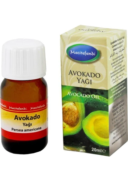 MECİTEFENDİ AVAKADO YAĞI 20ML