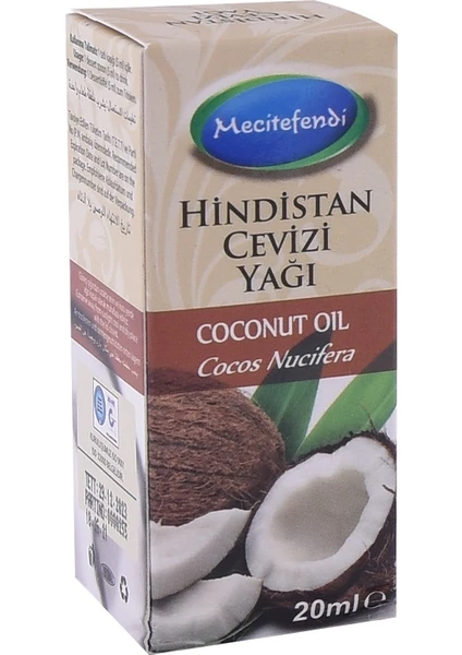 MECİTEFENDİ HİNDİSTAN CEVİZİ YAĞI 20ML