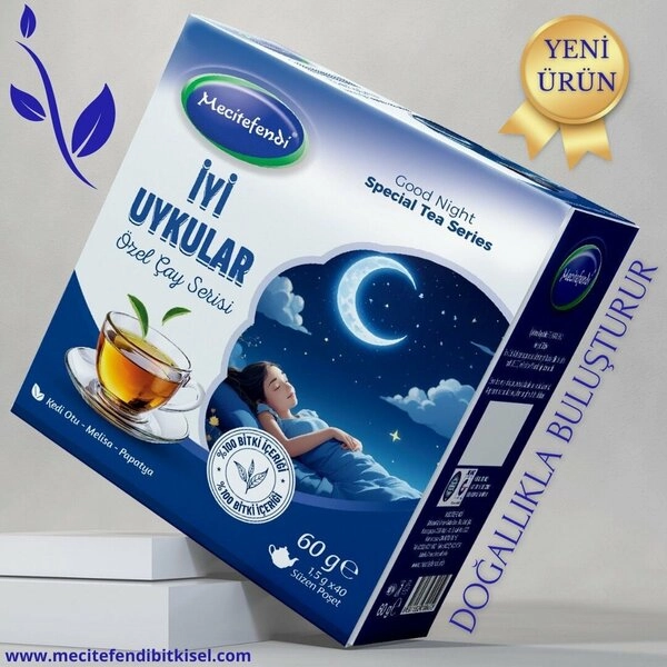 MECİTEFENDİ İYİ UYKULAR ÖZEL ÇAY SERİSİ 40’LI