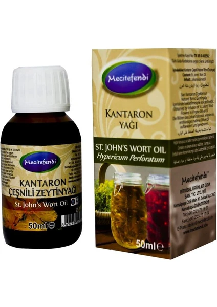 MECİTEFENDİ KANTARON YAĞI 50ML