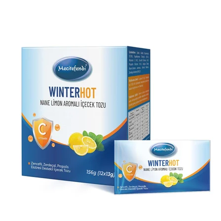 MECİTEFENDİ WINTER HOT 12 ŞASE (NANE AROMALI İÇECEK TOZU)
