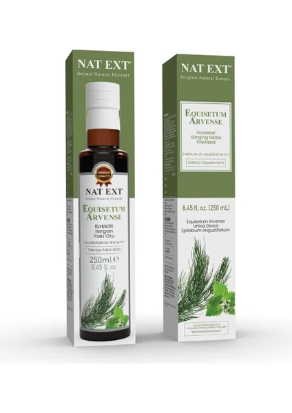 NAT-EXT EQUISETUM ARVENSE (KIRKKİLİT, ISIRGAN, YAKI OTU) SIVI EKSTRAKTI 250 ML