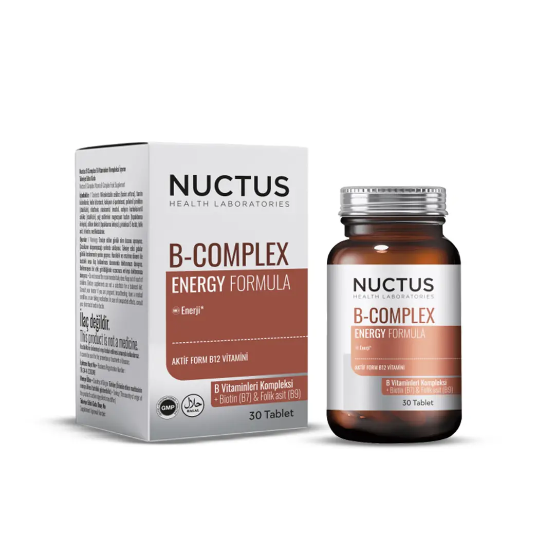 NUCTUS B-COMPLEX ENERGY FORMULA 30 TABLET
