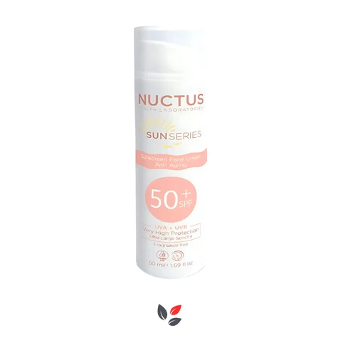 NUCTUS GÜNEŞ KORUYUCU KREM YAŞLANMA KARŞITI SPF50 +  50ML