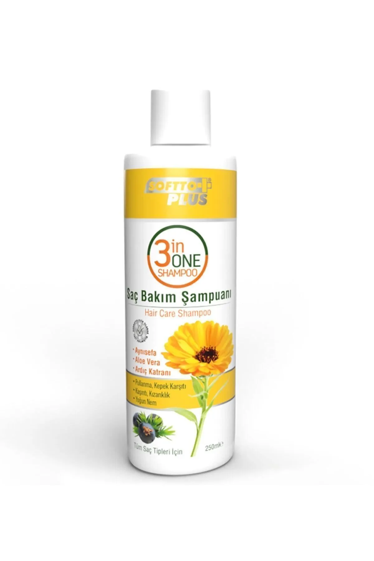 SOFTTO PLUS 3İN1 SAÇ BAKIM ŞAMPUANI 250 ML