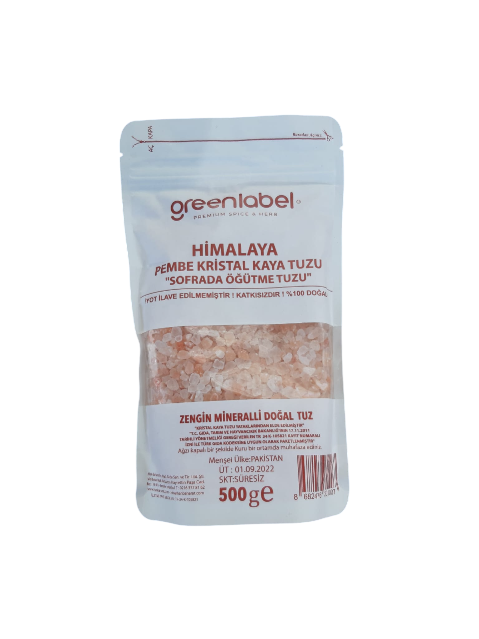 OTSA HİMALAYA TUZU PEMBE İRİ 500G