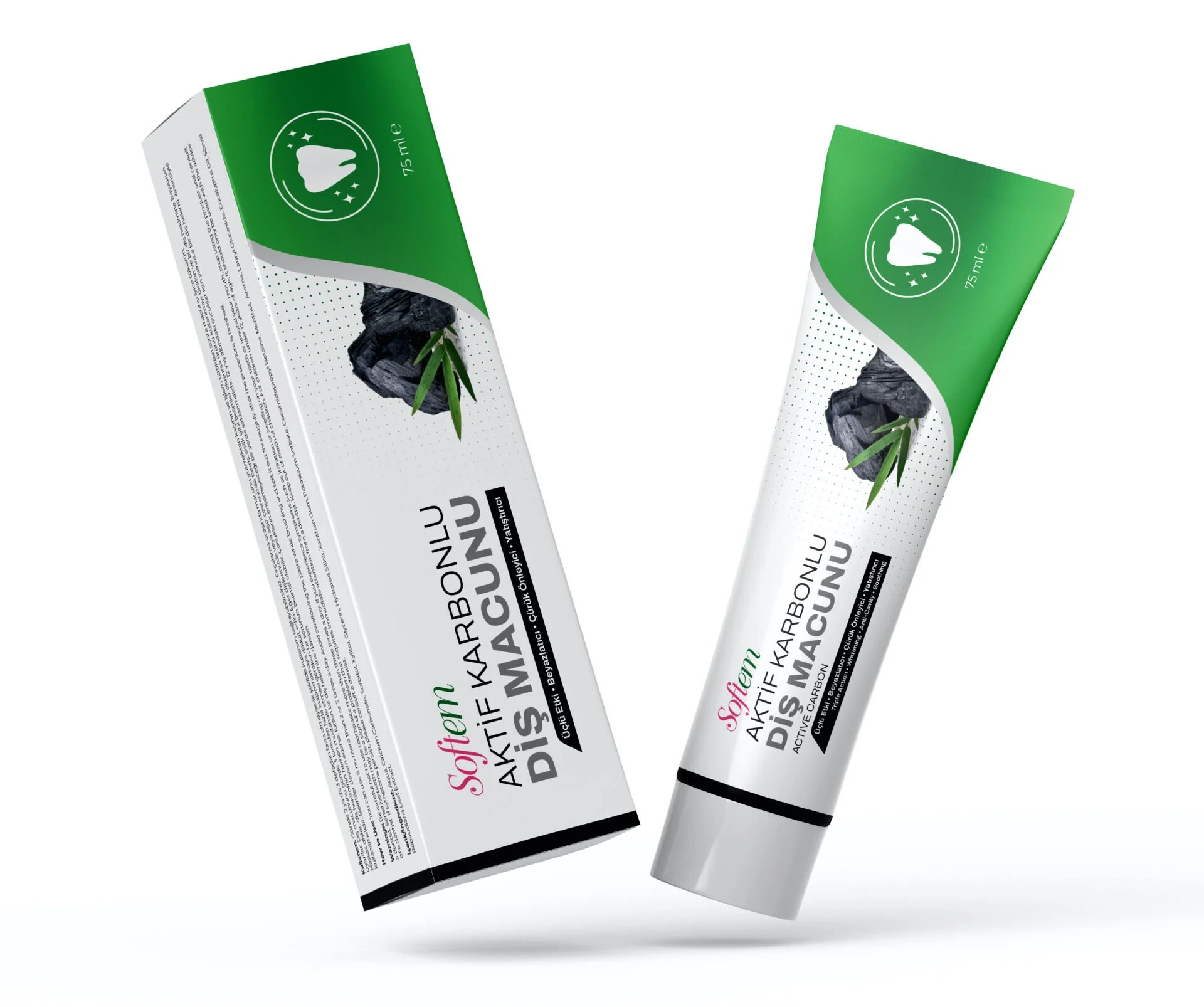 SFT KARBONLU DİŞ MACUNU 75 ML