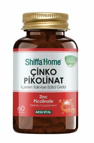 SHF ÇİNKO PİKOLİNAT 60 TABLET