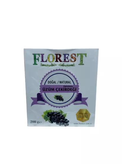 FLOREST ÖĞÜTÜLMÜŞ ÜZÜM ÇEKİRDEĞİ 200 GR